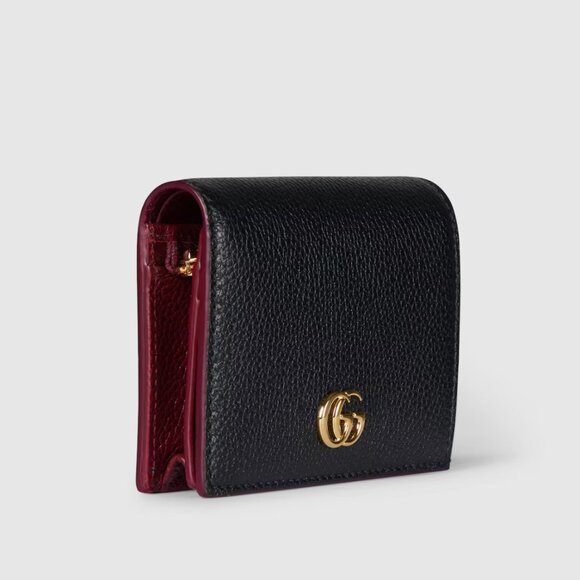 Gucci Bi-color GG Marmont Wallet - Picture 2 of 8
